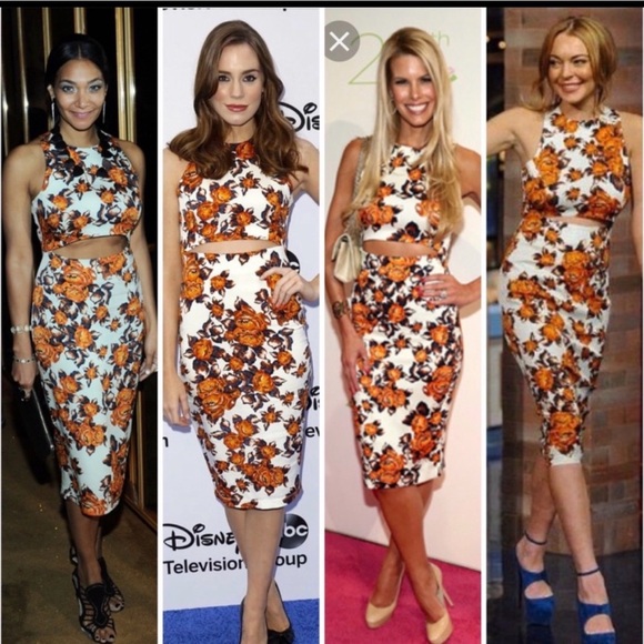 Suno Floral Print dress - Picture 2 of 6